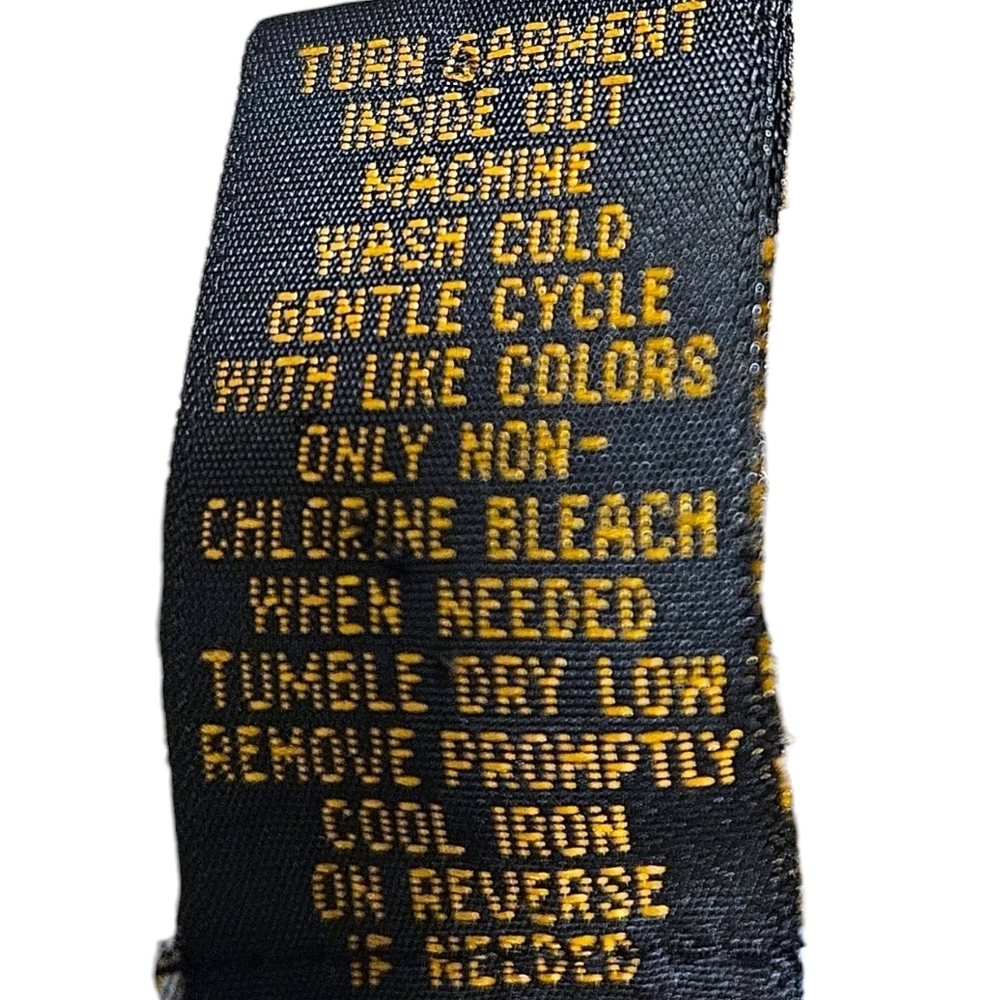 VTG Black Wrap Dress Grace Dresses Sz S Korea Made Buckle Detail V-Neck Career - Picture 6 of 10